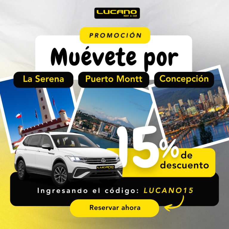 15% Off en La Serena, Concepción y Puerto Montt